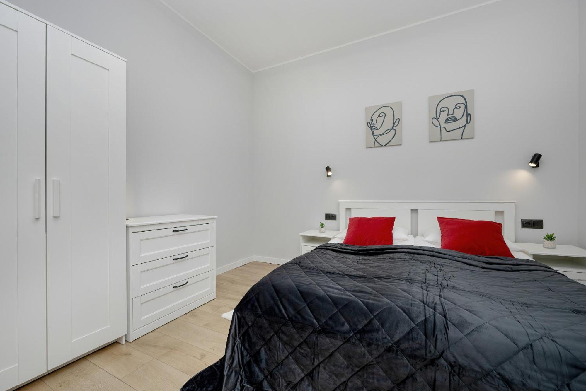 Exclusive Grey And Red Apartment In Warsaw Center By Noclegi Renters מראה חיצוני תמונה