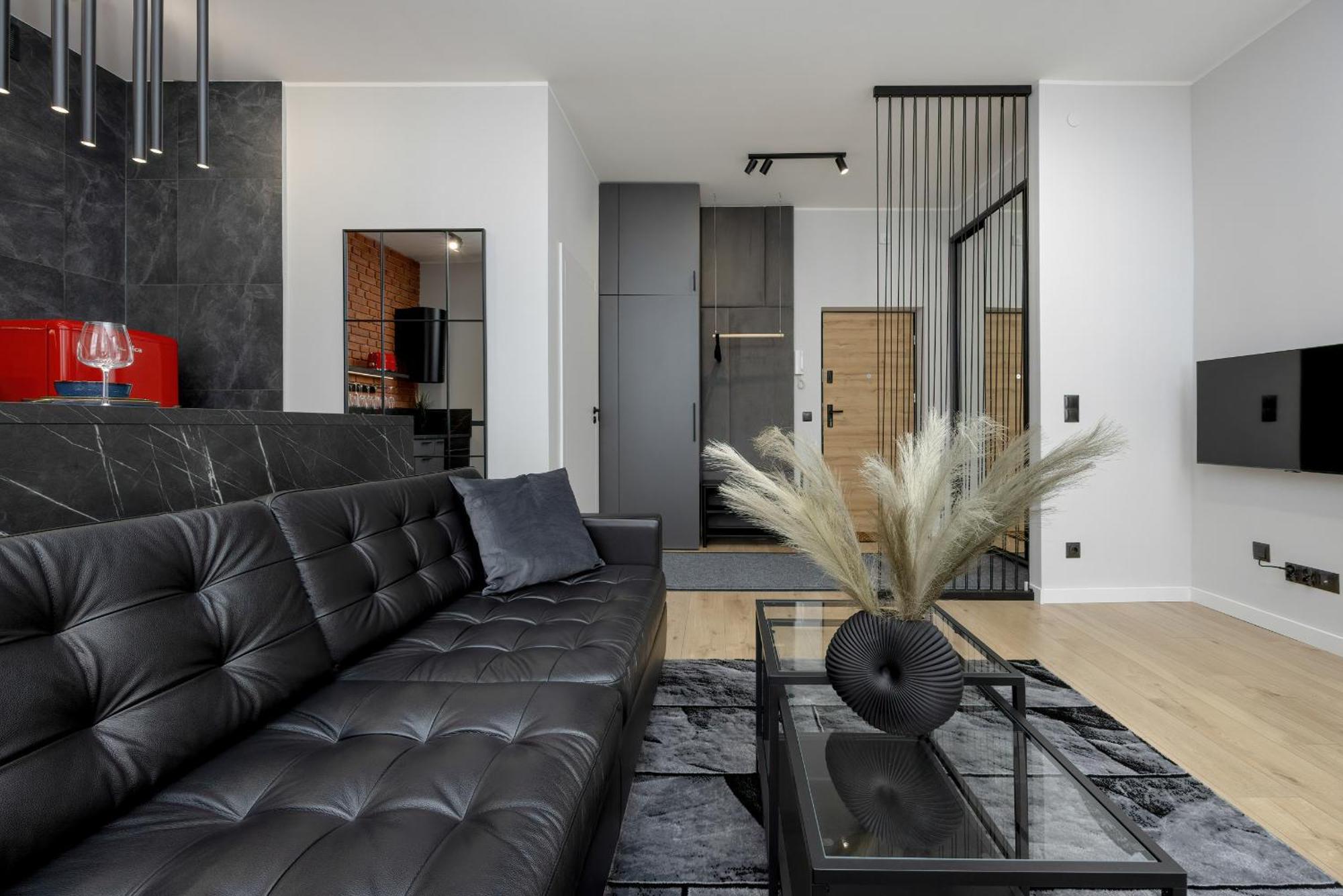 Exclusive Grey And Red Apartment In Warsaw Center By Noclegi Renters מראה חיצוני תמונה
