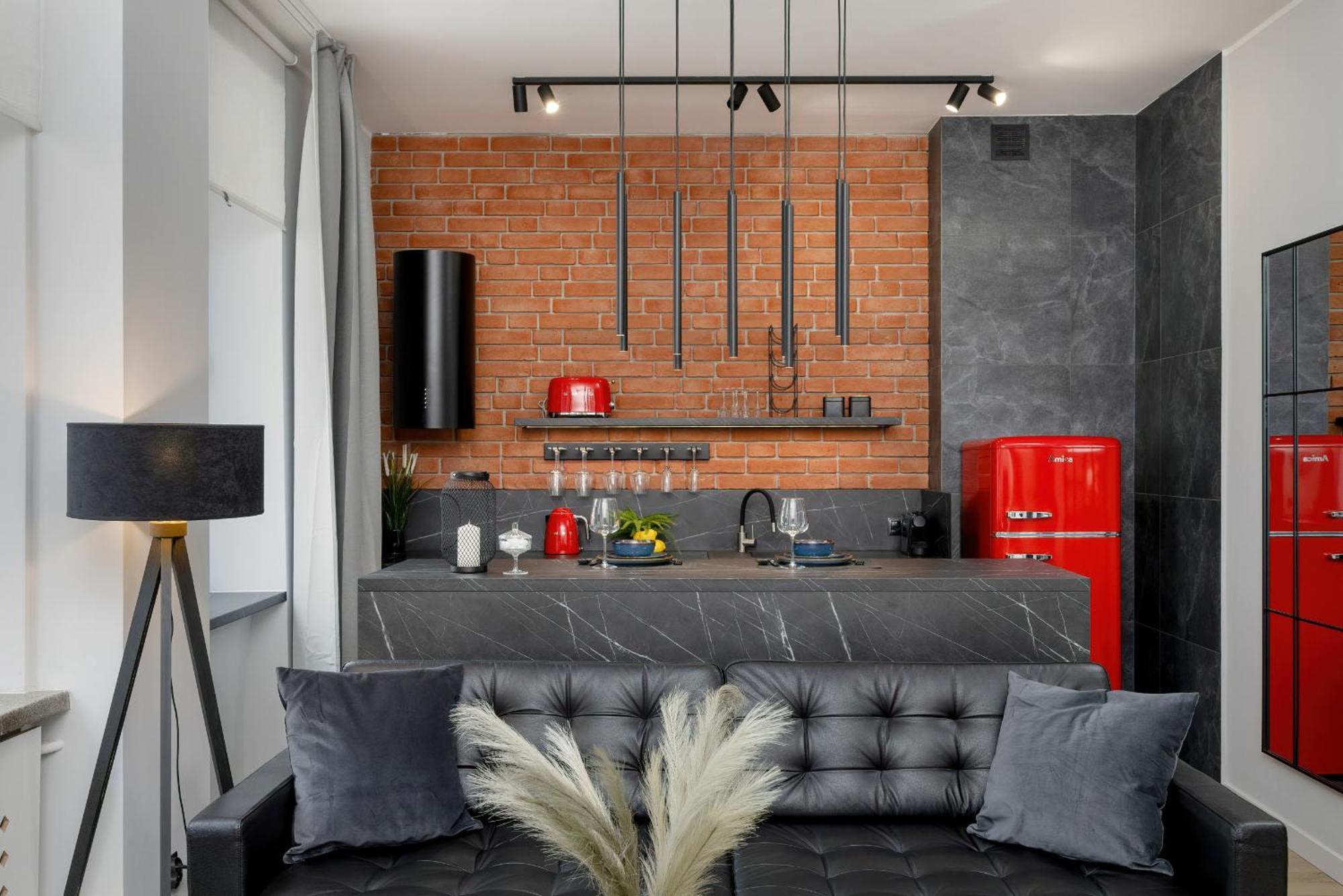 Exclusive Grey And Red Apartment In Warsaw Center By Noclegi Renters מראה חיצוני תמונה