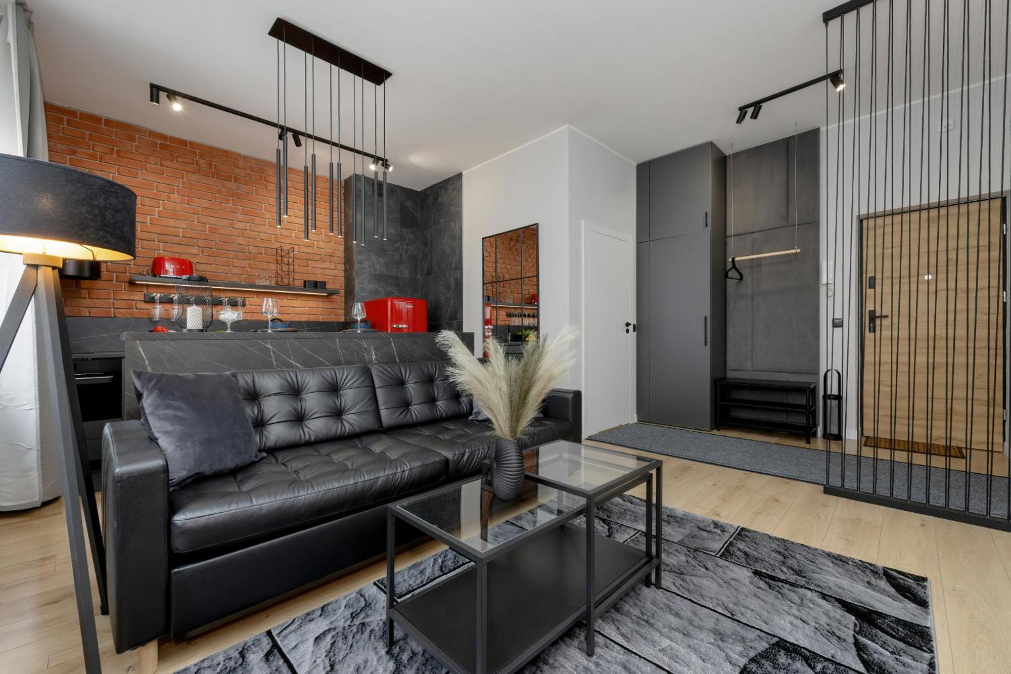 Exclusive Grey And Red Apartment In Warsaw Center By Noclegi Renters מראה חיצוני תמונה